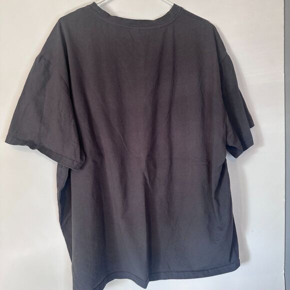 Guns N’ Roses Nightrain T-Shirt 4XL Dark Gray Skull Roses Graphic Rock Band Tee - Picture 2 of 3